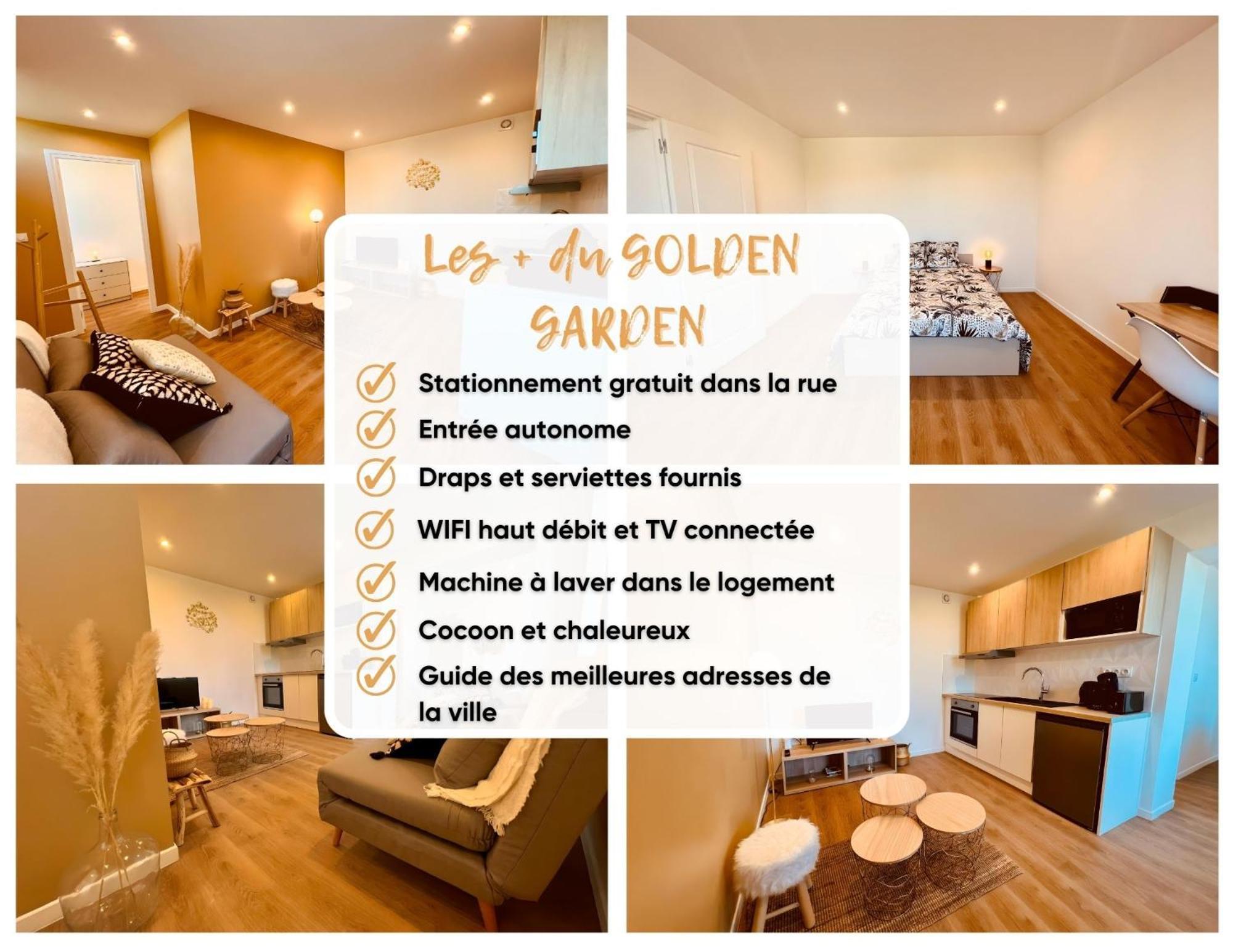 Le Golden Garden - Home Homy Montluçon المظهر الخارجي الصورة